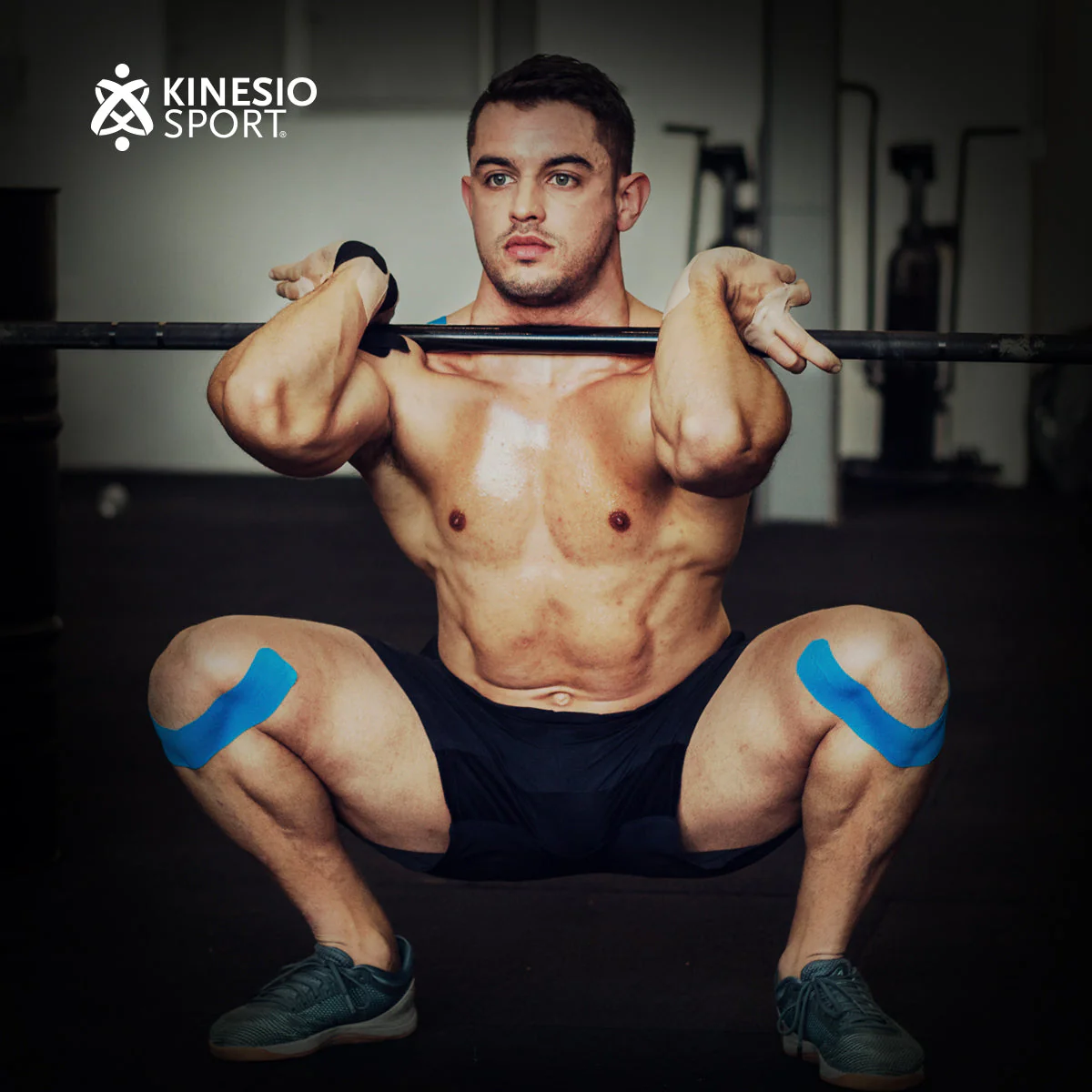 KinesioSport Fita Elástica Adesiva 5M x 5CM - Azul - Image 3